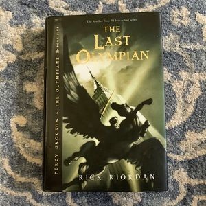 The last Olympian hardback
